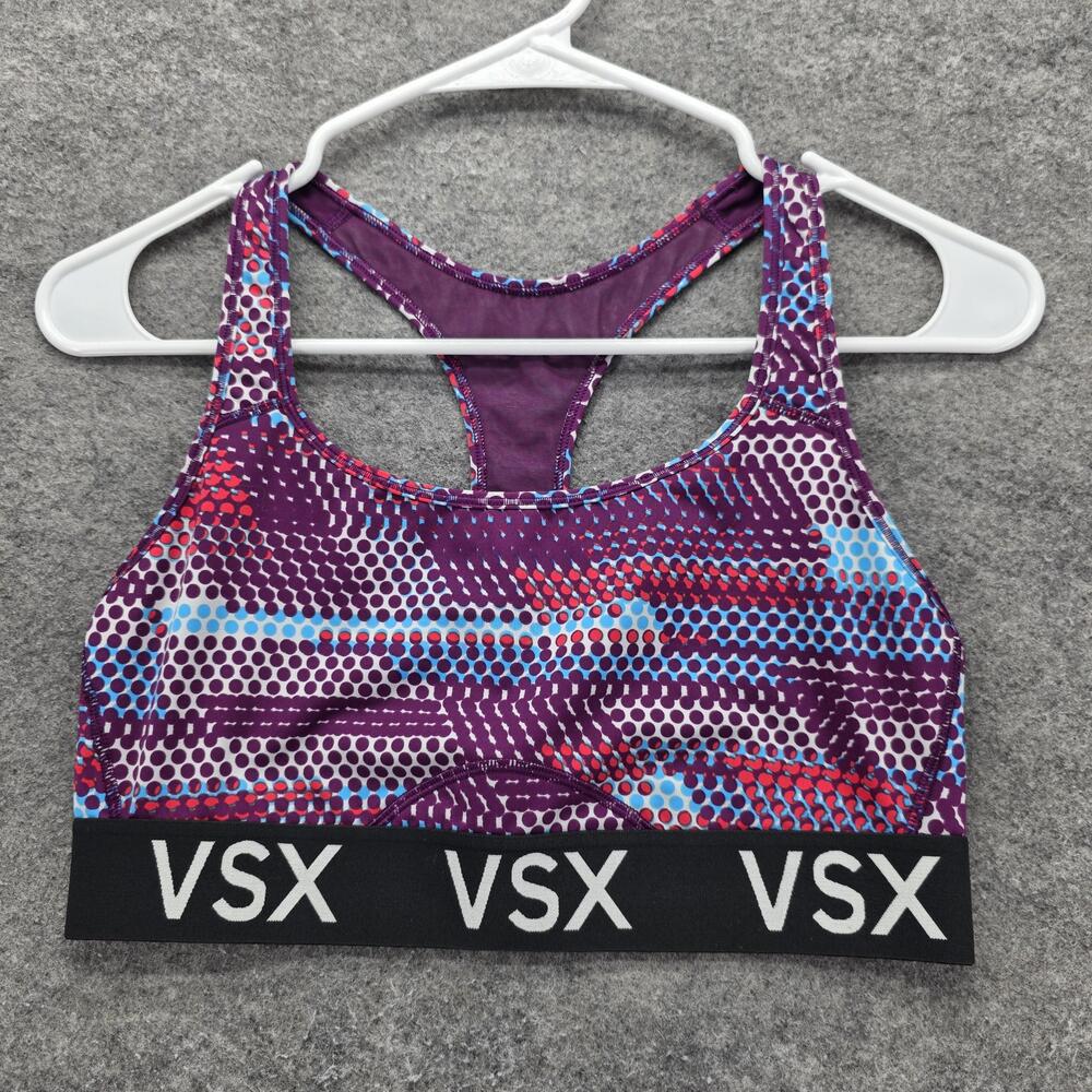 Victoria Sport Sports Bra Womens Large VSX Racerback Athletic Gym Training Bra